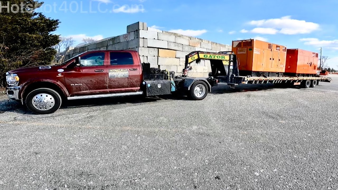 #Hotshot40LLC | 2021 RAM 5500 | First day at work.