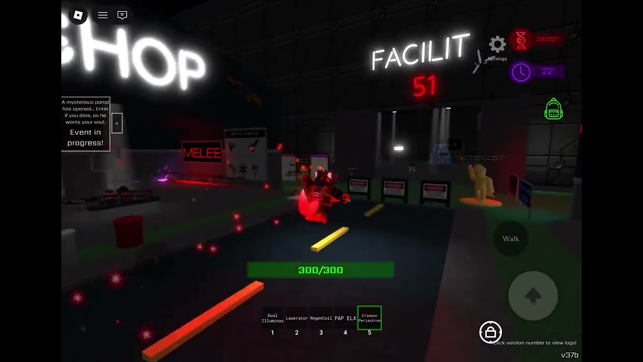 Killing Necromancer in survive in the facility revamp! (I failed)