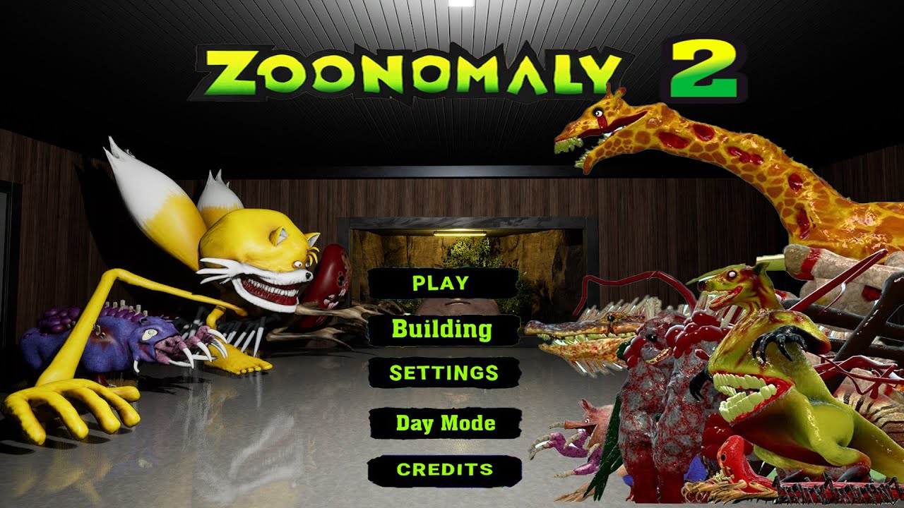 Zoonomaly 2: Полная версия игры | 🩸В окружении мутанта Соника! Весь зоопарк превращается в монстр...