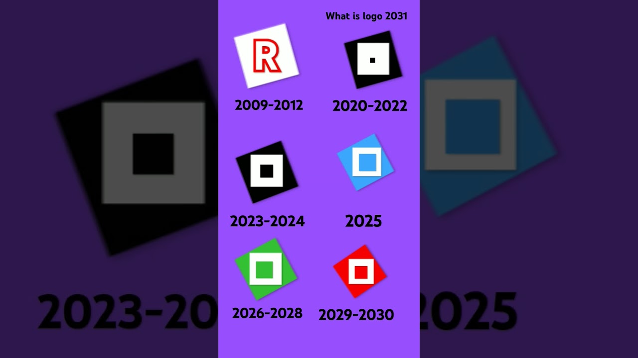 logo of roblox 2009-2030 #roblox #robloxedit