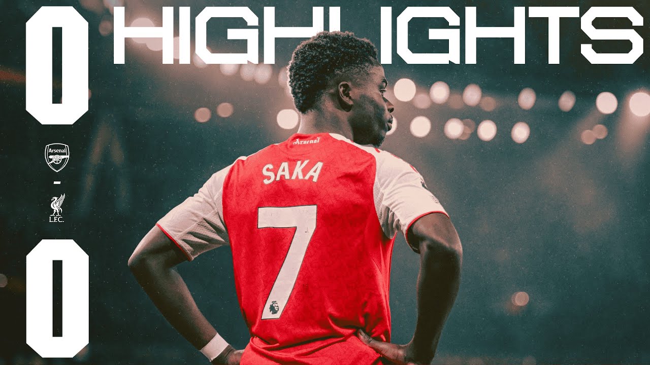 HIGHLIGHTS l We maintain our six point lead at the top | Arsenal vs Liverpool (0-0) | Premier League