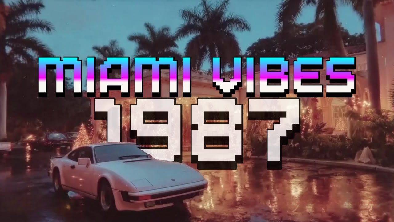 Золотые Ночи Miami Vice 1987 // Роскошный Synthwave & Sax Dream