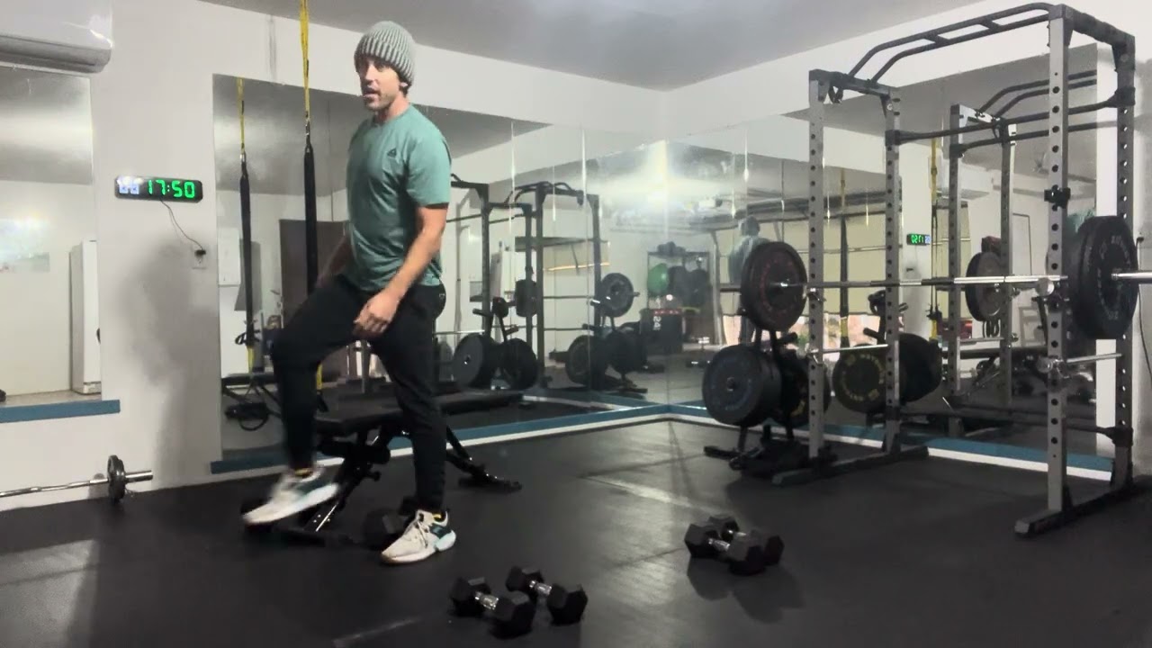 Anterior Workout - Chest, Biceps, Legs, & Core