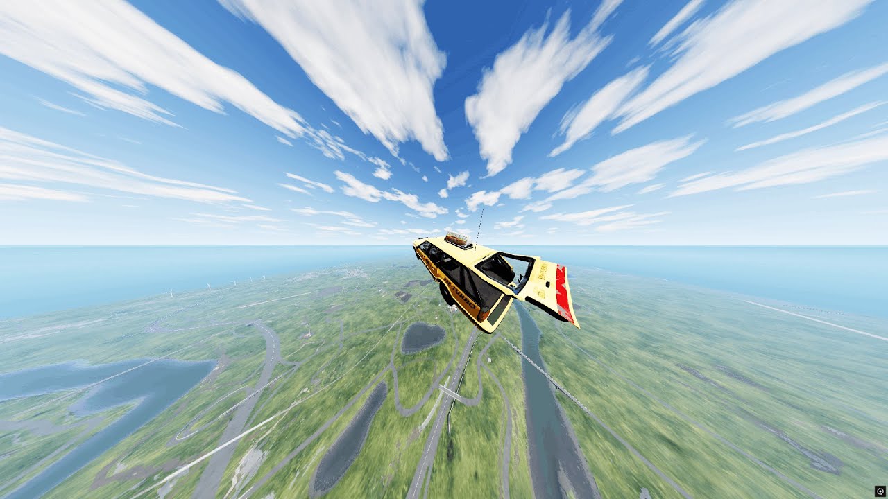 Instantly accelerate a vehicle to 1000MPH #6 - BeamNG.Drive