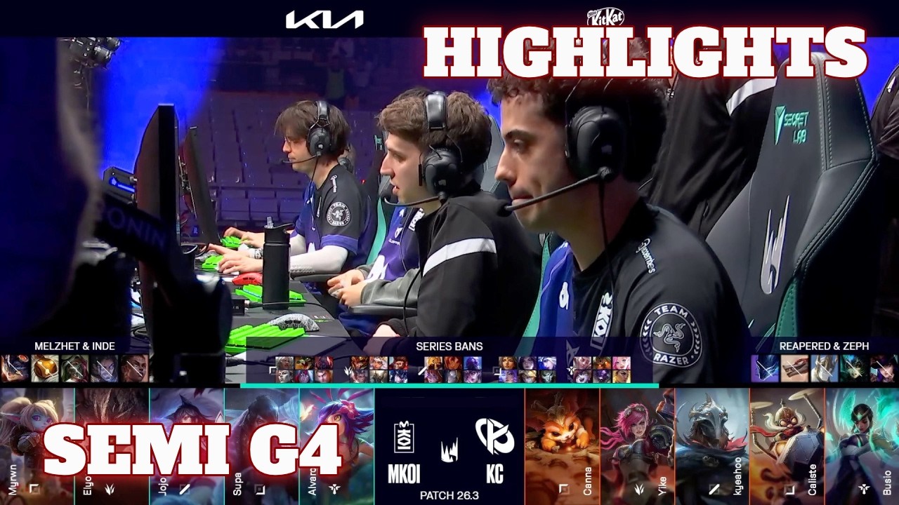 MKOI vs KC - Game 4 Highlights | Lower Final LEC Versus 2026 | Movistar KOI vs Karmine Corp G4