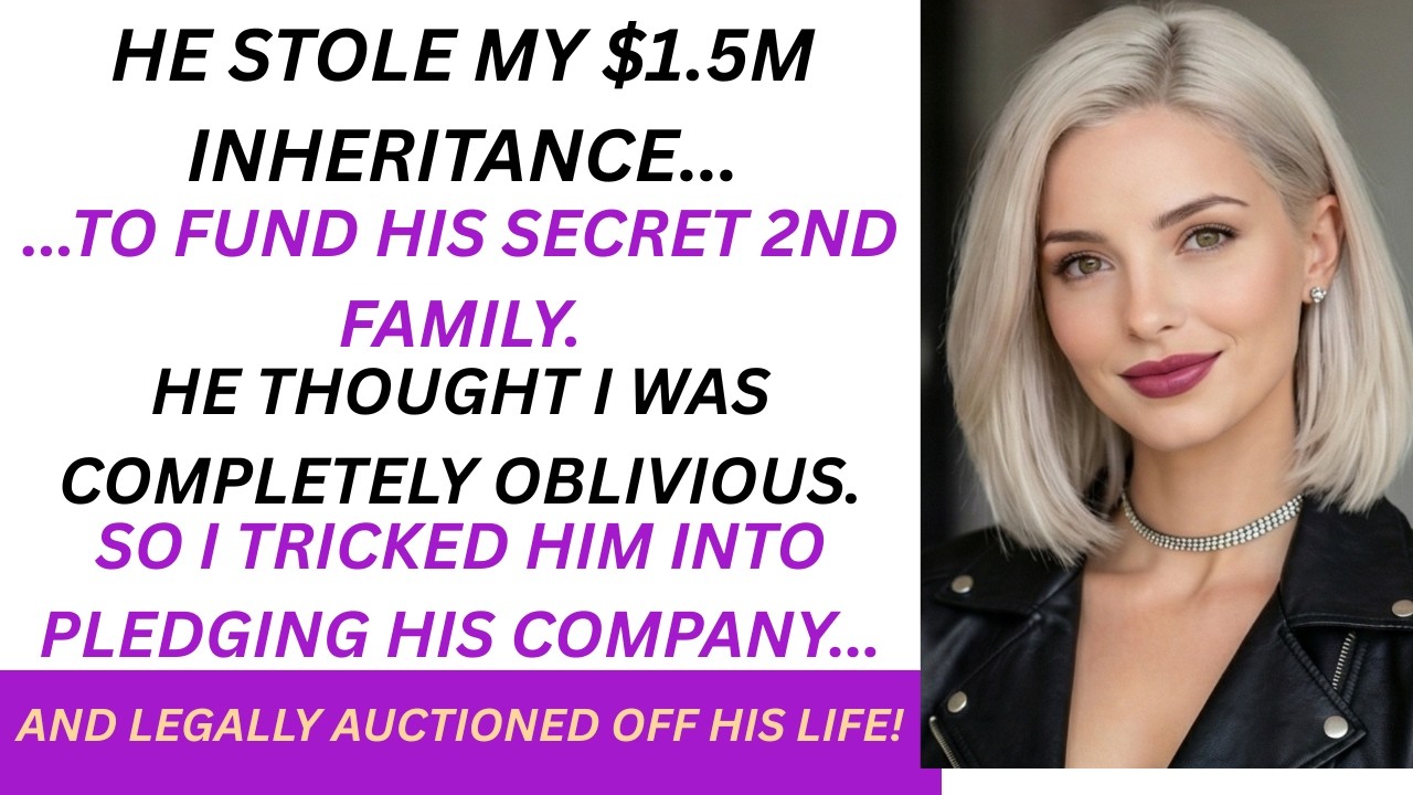 My Husband Stole My Inheritance to Fund His Secret Family, So I Auctioned Off His Entire Existence
