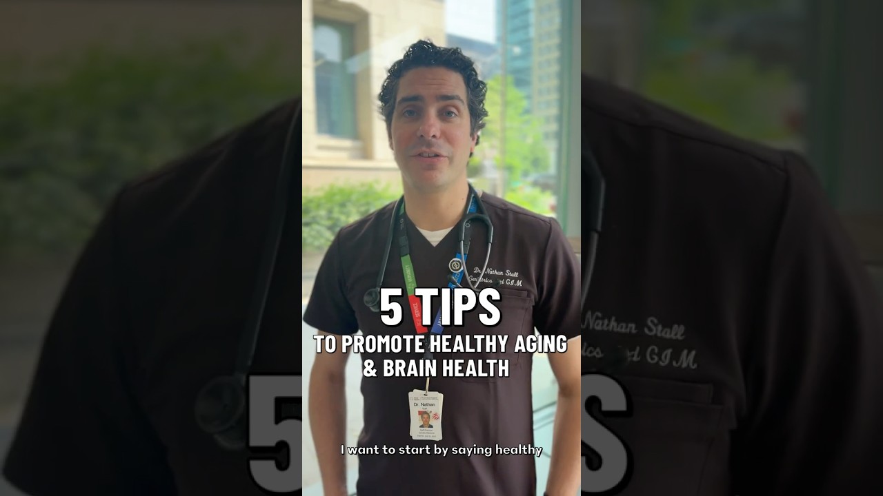 5 Tips to Promote Healthy Aging and Brain Health ft. Dr. Nathan Stall