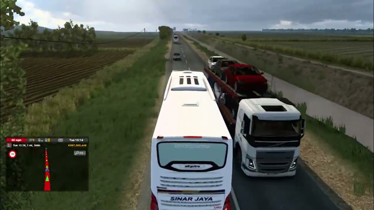Sinar Jaya Ngapak team di Map Jateng V3 ETS2