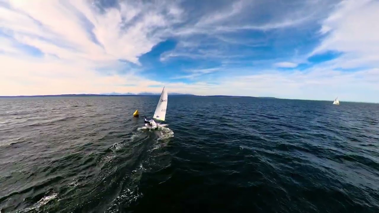 Ben's first time sailing an RS Aero PSSC 2025