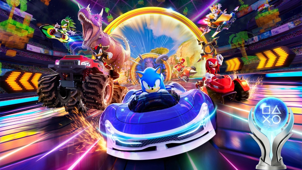 Platinum Trophy hunting Sonic Racing CrossWorlds