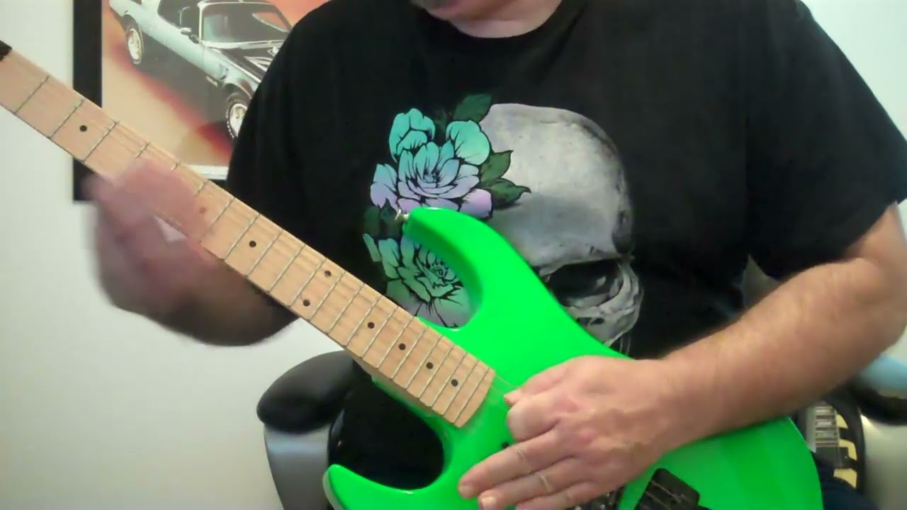 David Lee Roth Tobacco Road guitar cover by Lefty99riffs