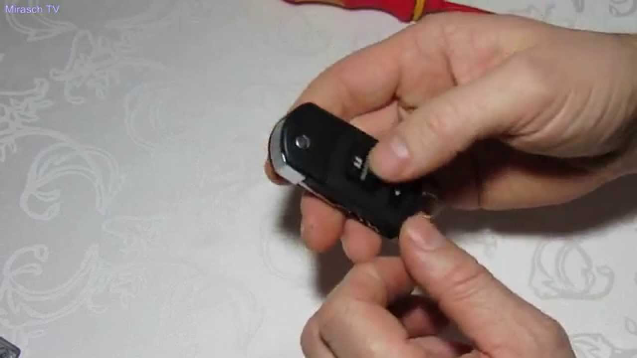 Mazda 3 Key Schlüssel Batterie wechseln