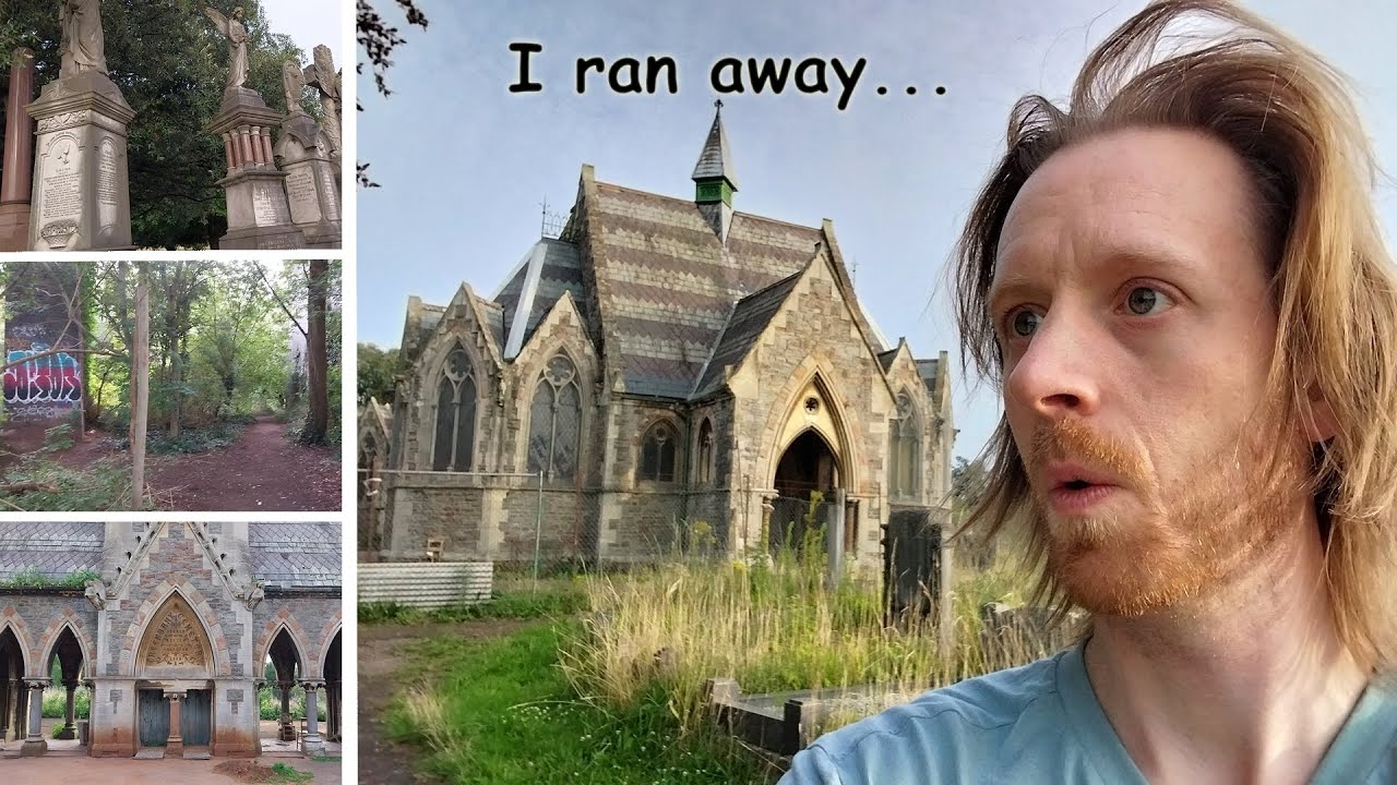 Abandoned 19th Century Chapels at Greenbank Cemetery - Haunted? Am I a goth?