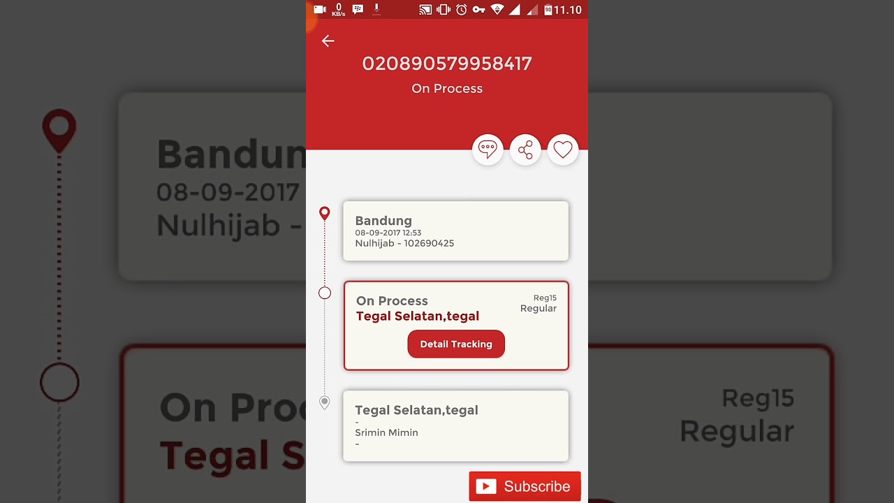 Cara Cek Resi JNE dengan aplikasi My JNE