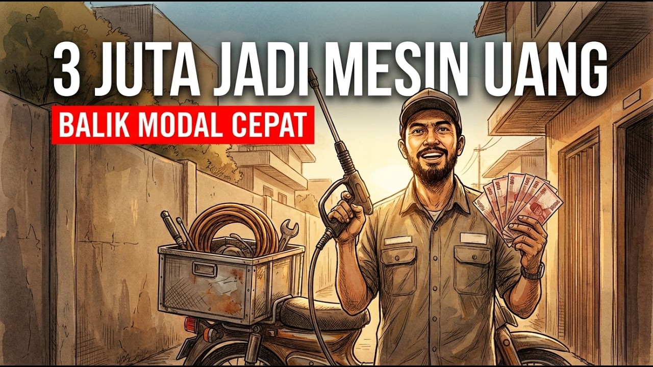 USAHA CUCI AC 2026 MODAL KECIL CUAN BESAR PELUANG BISNIS RUMAHAN MENGUNTUNGKAN