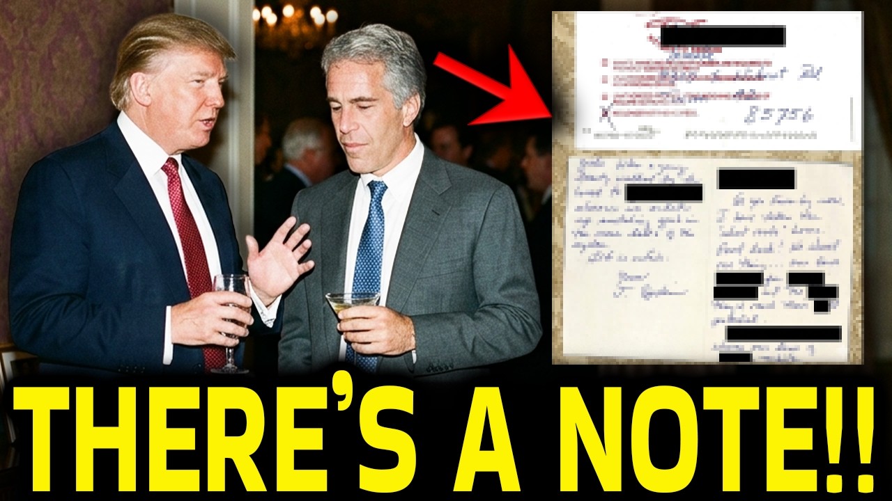 Эпштейн оставил записку... А Трамп её прячет!!