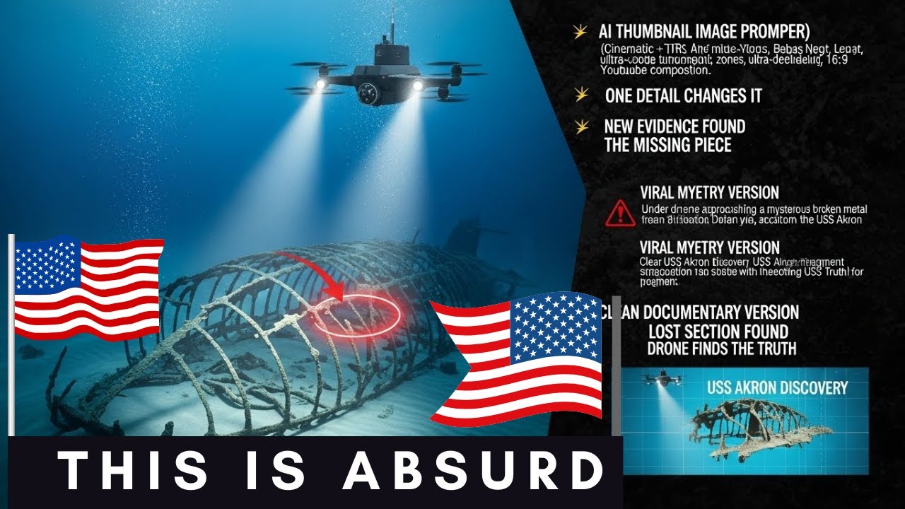 A Submarine Drone Found a Lost Section of USS Akron &mdash; One Detail Changes the Disaster