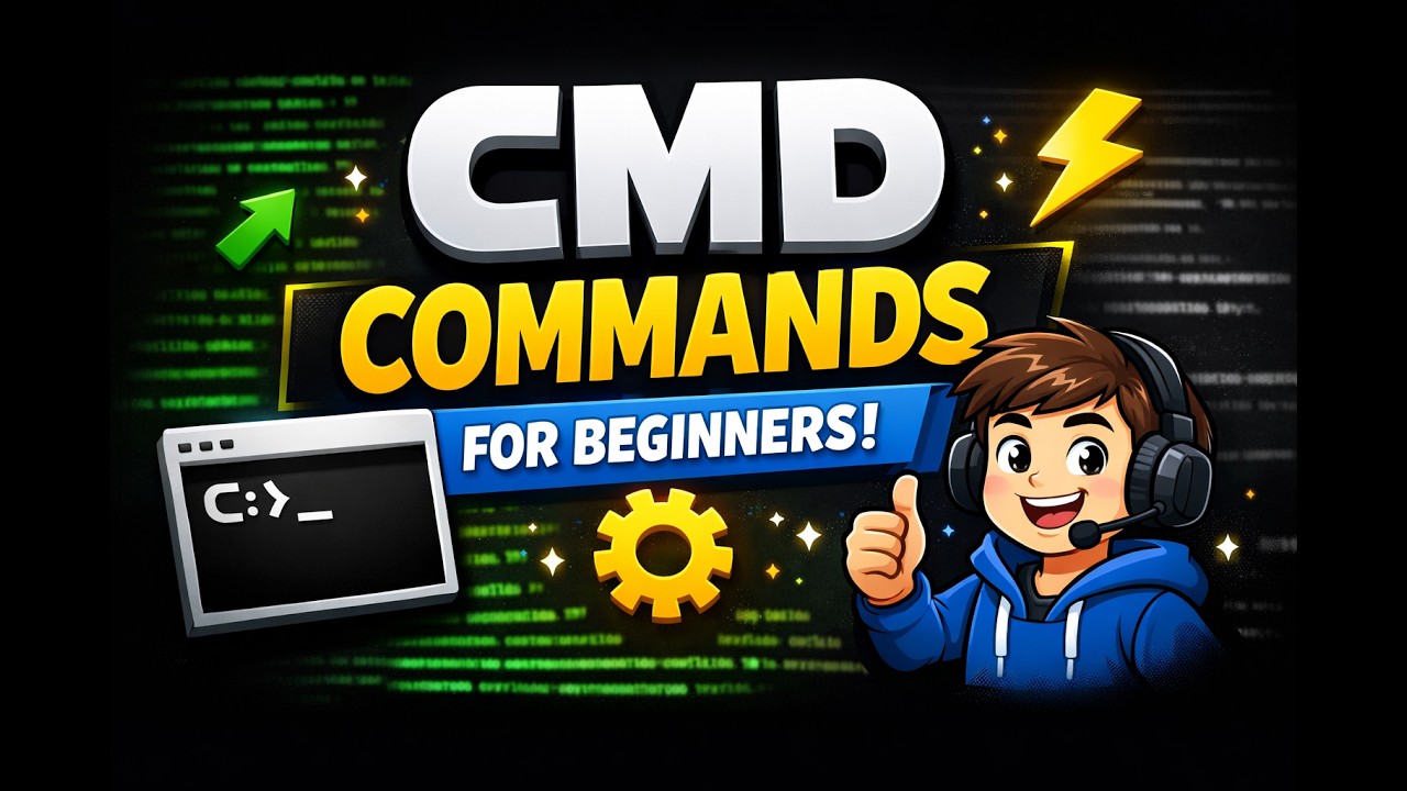CMD Commands Every Beginner Must Know in 2026 | Command Prompt Full Tutorial