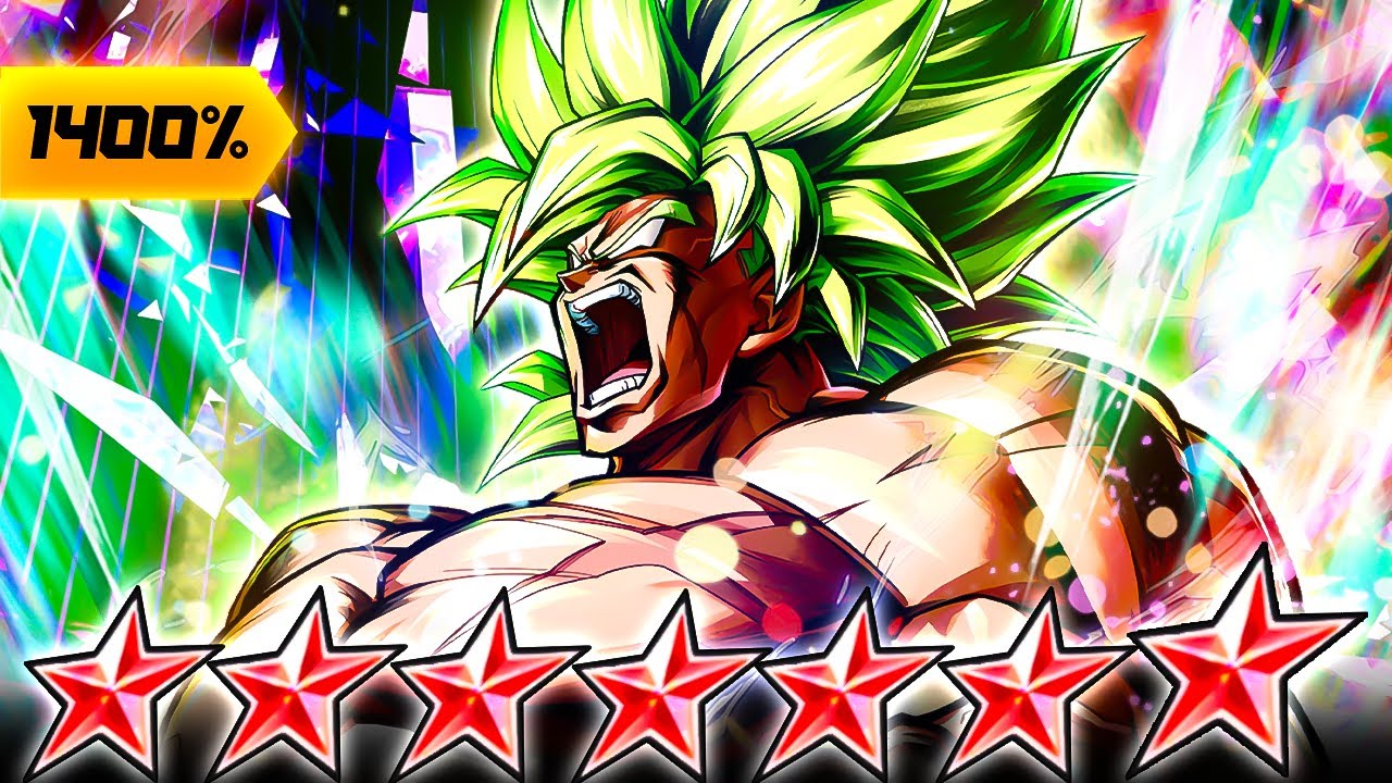 (Dragon Ball Legends) ZENKAI 7, 1400%, 14 ЗВЕЗД LF ПОЛНАЯ МОЩЬ БРОЛИ — НЕОСТАНОВИМАЯ СИЛА!