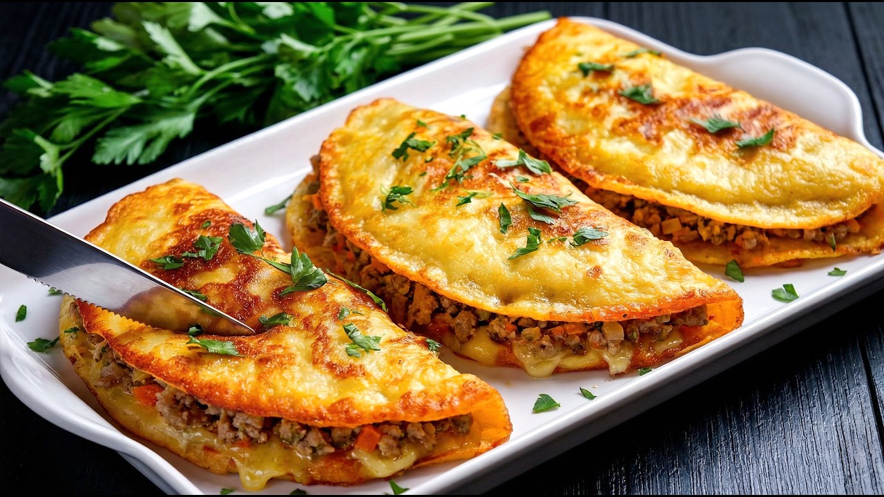 Niemand glaubt wie einfach dieses Rezept ist! Mischen Sie einfach Kartoffeln und 2 Eier.