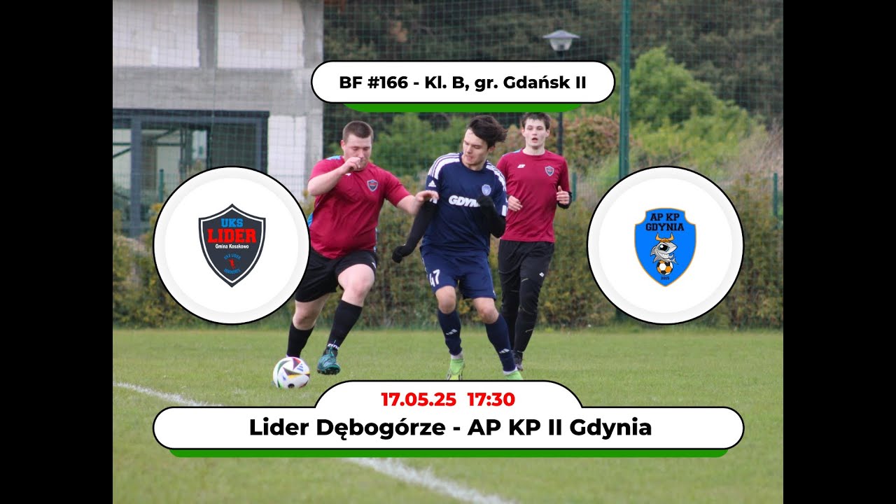 BartoFootball#166 - Lider Dębogórze - AP KP II Gdynia