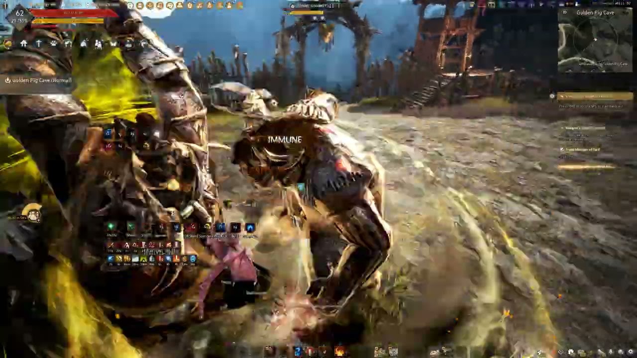 BDO - Succ Mystic 15:08 Unlucky Pig Cave (No NW buff,  No Event Buffs) post July 2025 PvE Revamp