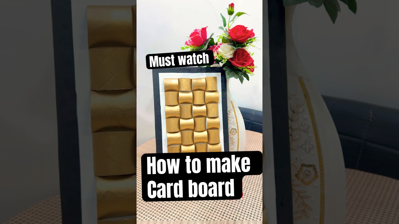 3d Card Board Roll #adiartncraft #viralvideo #artscraft #minecraft #diycrafts #shortvideo