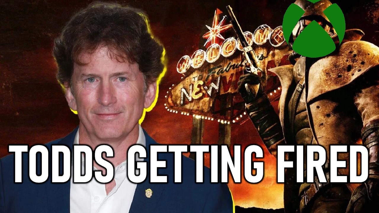 Todd Howard gets FIRED live on the Xbox Showcase