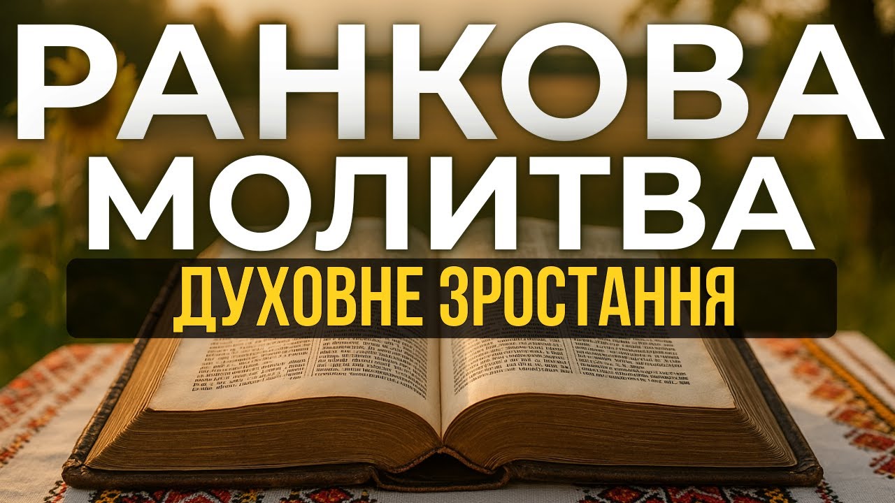 Чому Ви Не Ростете Духовно? Потужна Ранкова Молитва
