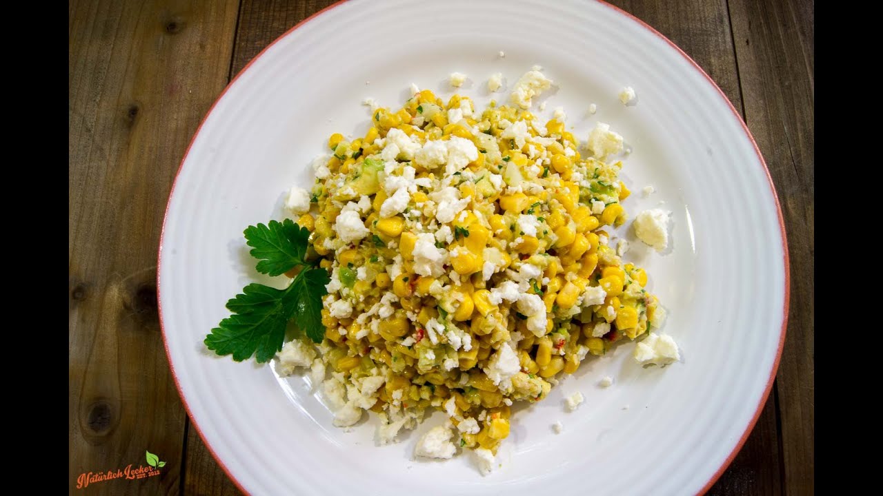 Mexican Street Corn Salad mit Bulgur - Rezept und Anleitung - Natürlich Lecker