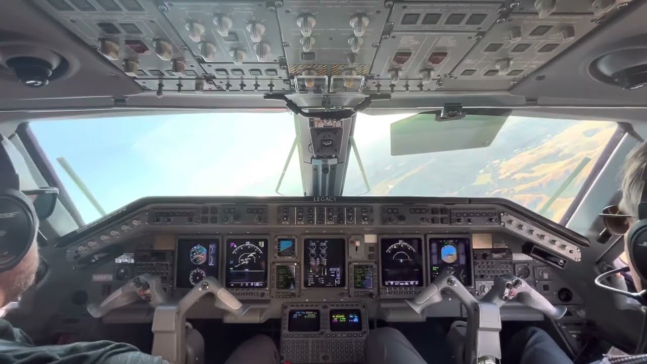 Landing | Embraer Legacy 600 - Oakland (OAK) - June 2, 2023