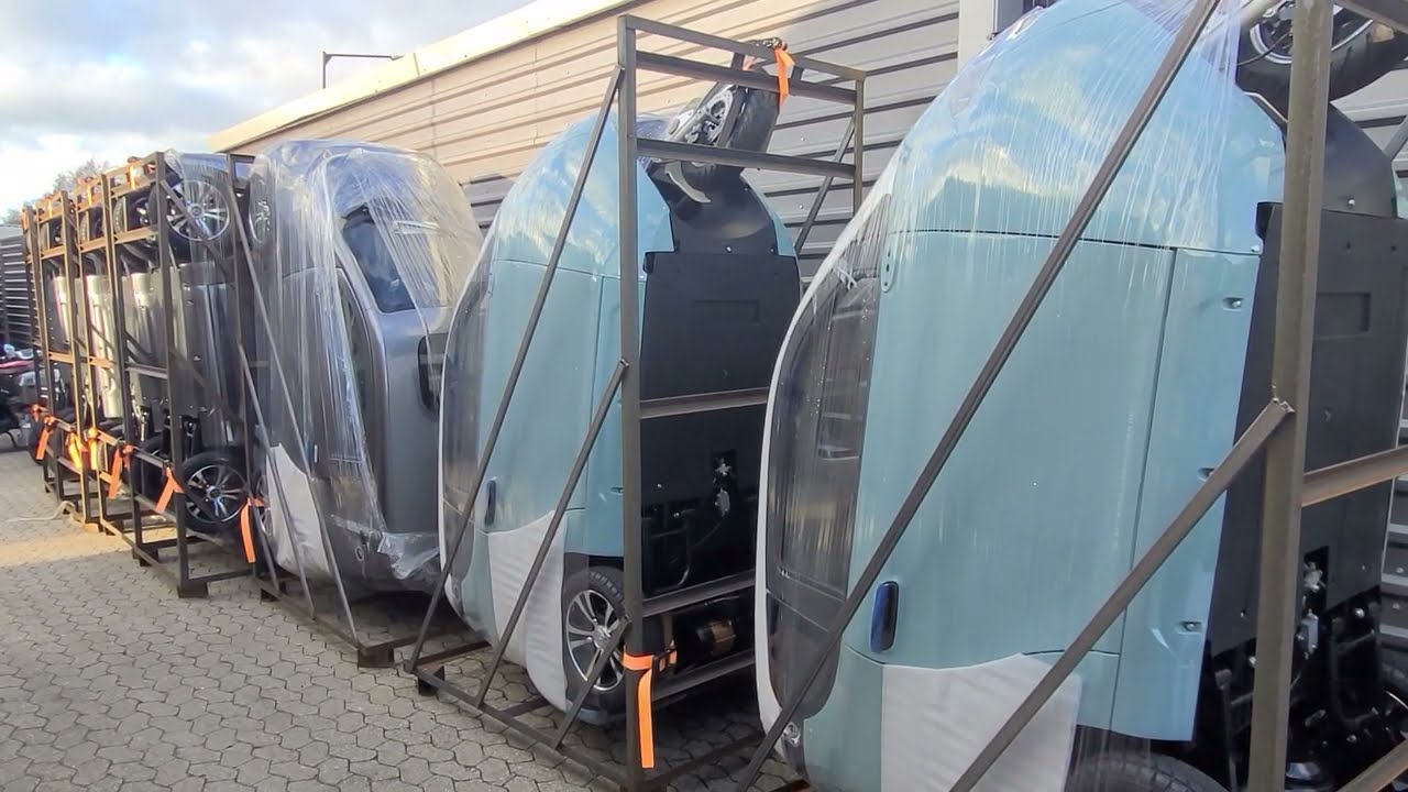 Kabinenroller Futura 3.0 Mini Auto 2.0 Versand Verpackung mehr als 300 Servicepartner 25 km/h/45km/h