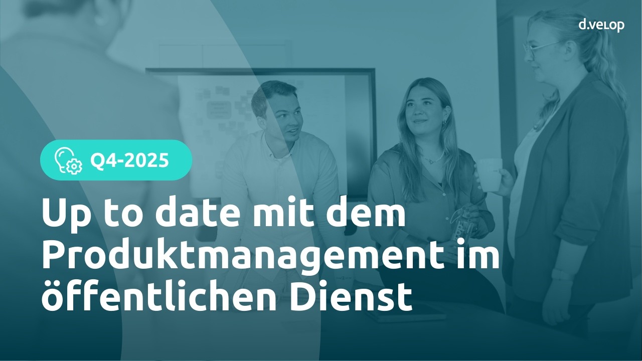 Up to date mit dem Produktmanagement im öffentlichen Dienst Q4/2025 | Webinar