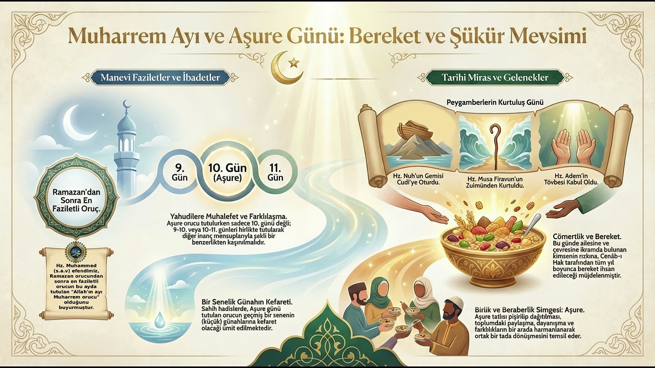 Ramazan'dan Sonra En Faziletli Oruç: Aşure Günü'nün Sırları ve Faziletleri