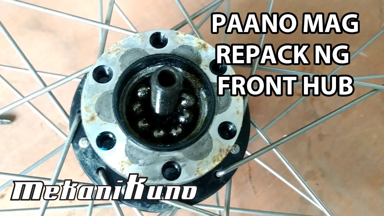 How To Repack Front Ball Bearing Hub.