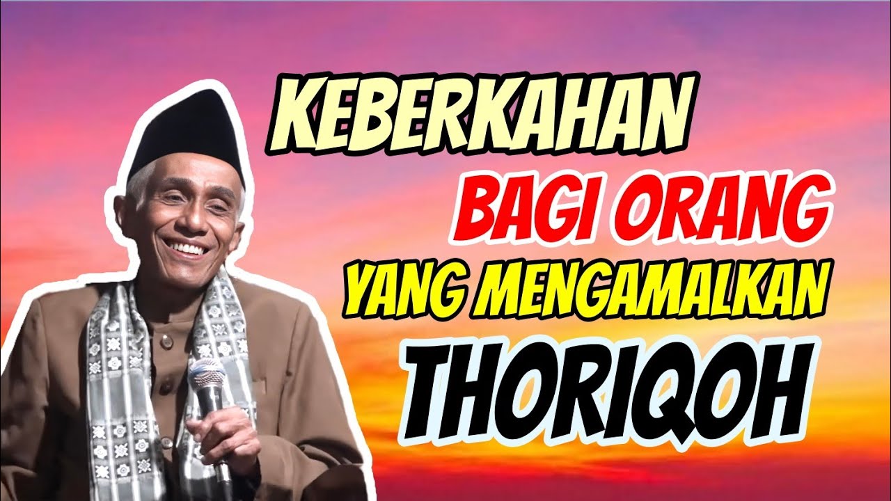 PENGAJIAN BP KH MUHAMMAD SHOLIHUN __BAROKAHE WONG SING GELEM NGAMALNO THORIQOH