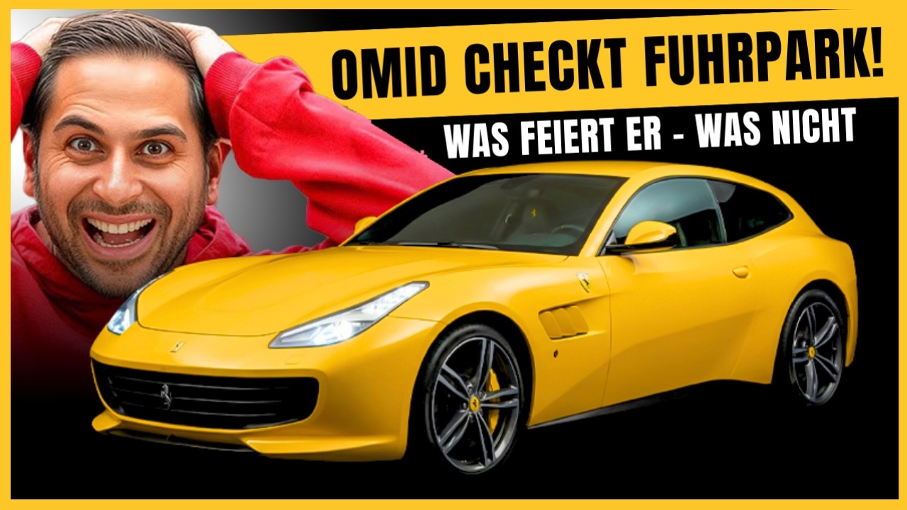 Omid checkt seinen Fuhrpark! Welche Luxusautos er feiert... und welche nicht