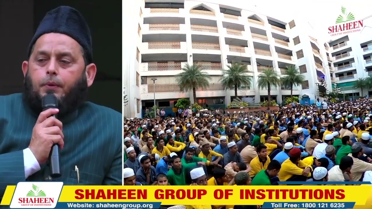 Moulana Khalid Rashid Farangimahali, Head, Islamic Centre of India, Lucknow visited Shaheen Campus