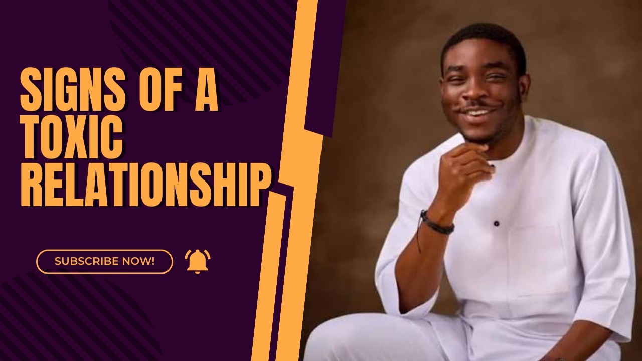Pastor Dolapo ~ Signs of a Toxic Relationship