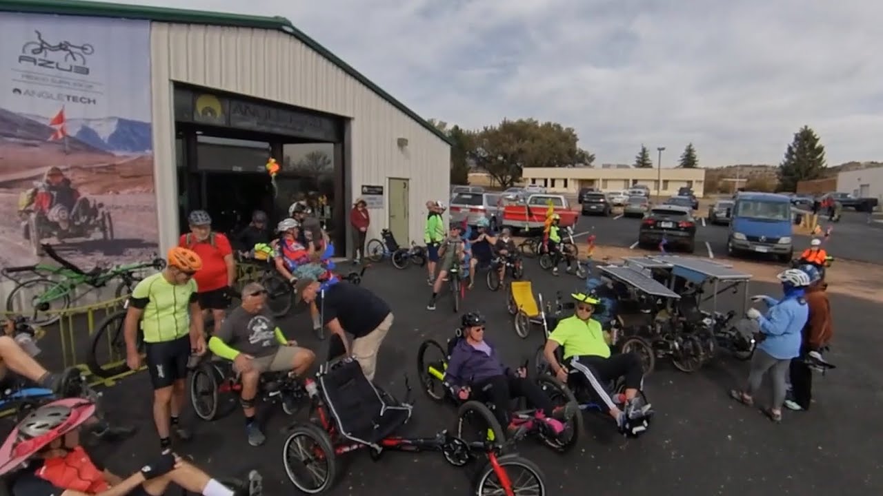 Colorado Springs ride with AngleTech cycles and Azub recumbents