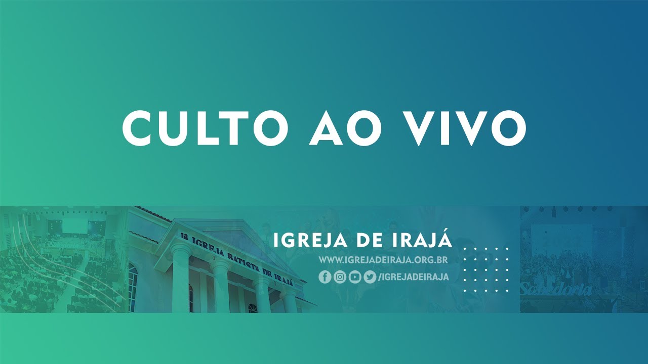 PIB DE IRAJ&Aacute; - CULTO AO VIVO - 22/02/2026 - 17:00