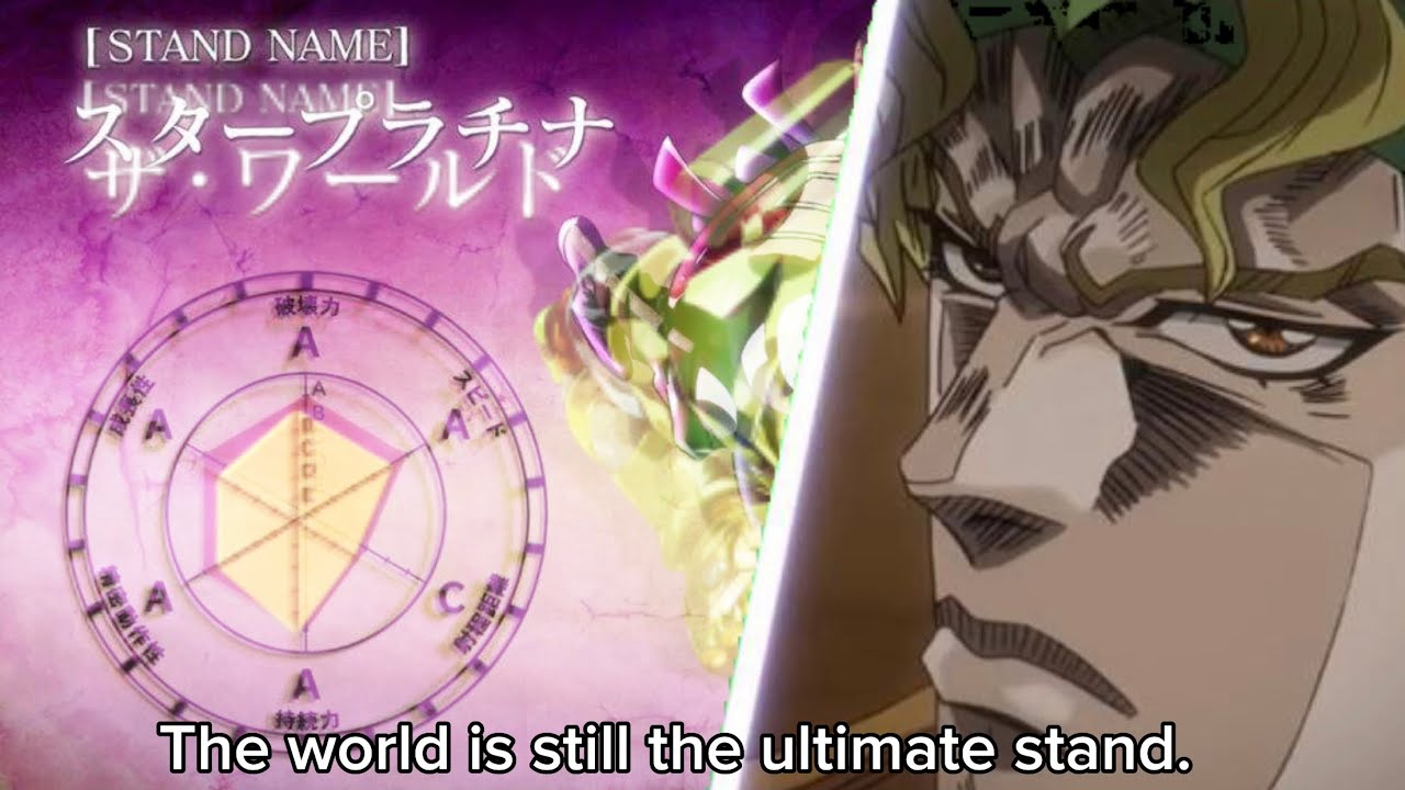 POV:Stand stats make sense