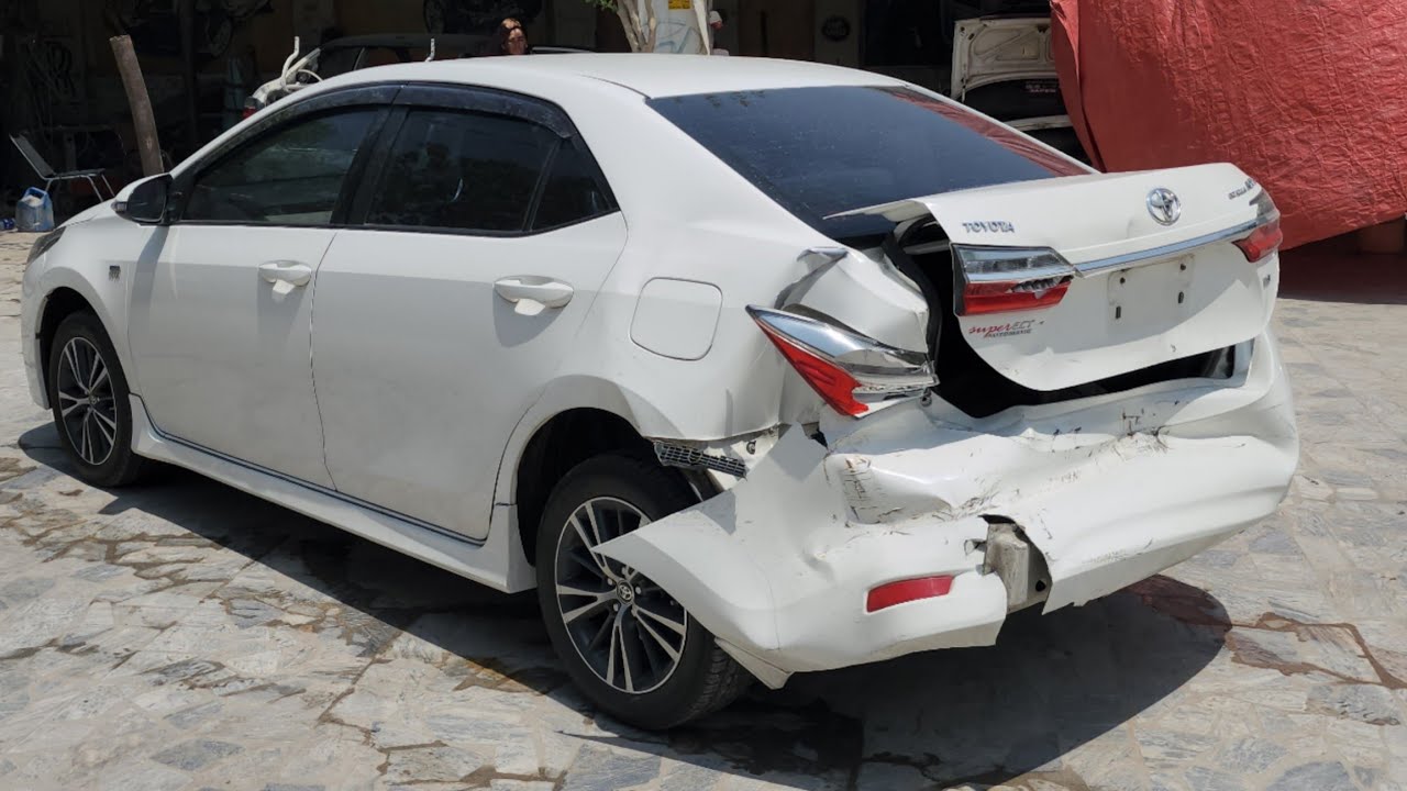 Toyota Corolla Rear-End Collision | Full Trunk & Bumper Repair | Professional Restoration