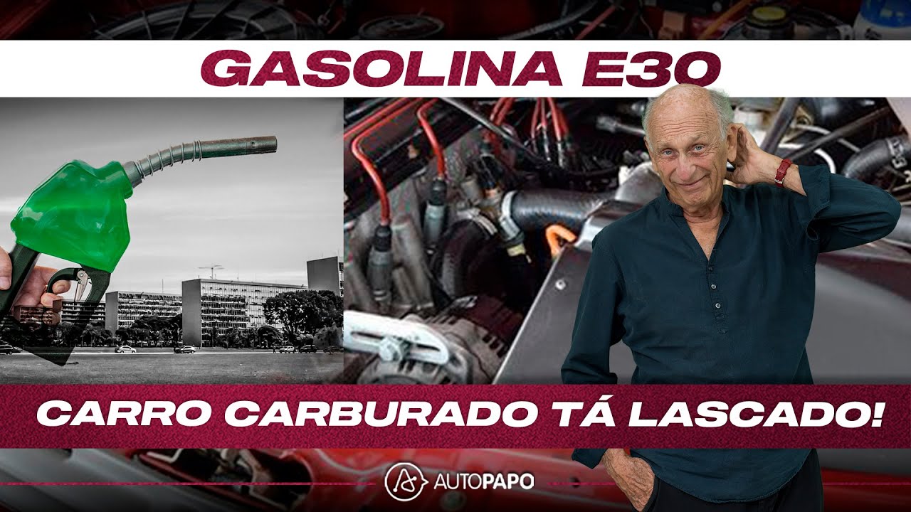 GASOLINA E30: AUMENTO DE ETANOL SERÁ PESADELO PARA CARRO CARBURADO E MOTOCICLETA