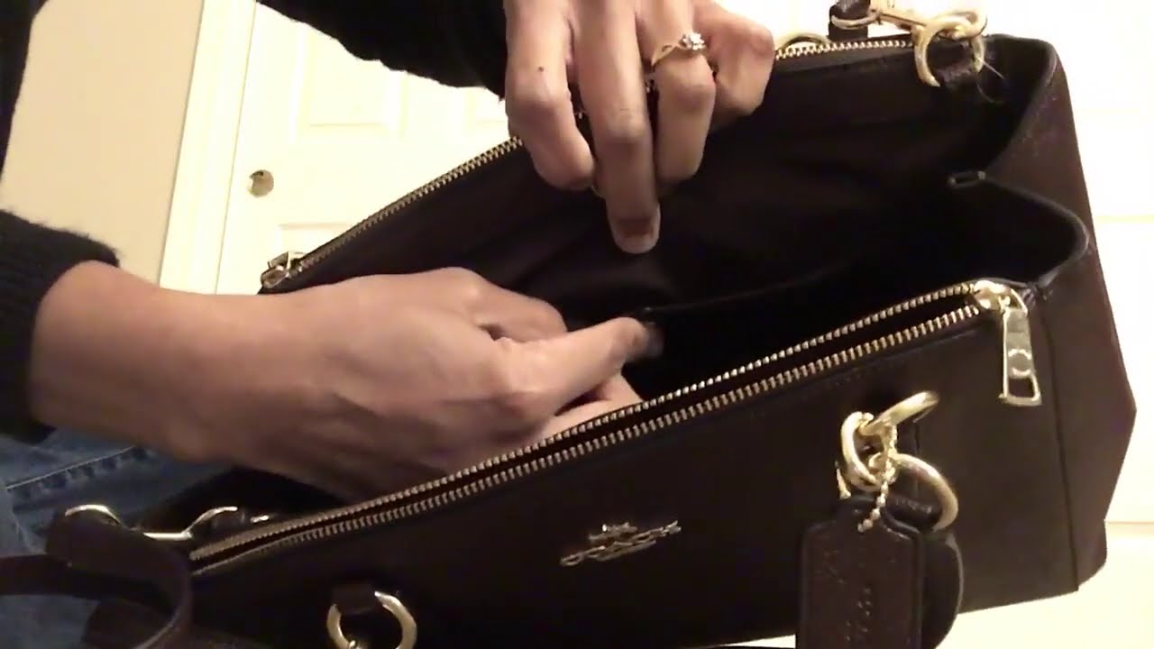 Unboxing of Coach Christie carryall bag in oxblood color #CoachOutlet