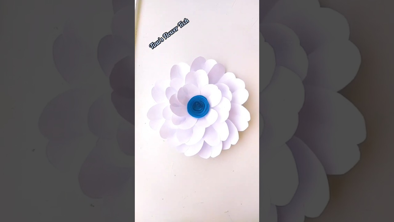 🌼White Paper Easy Wall Hanging #shorts #trending #diy #craft