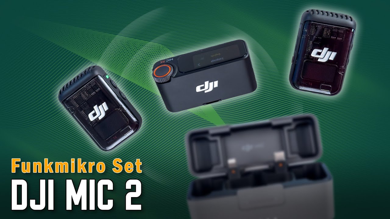 DJI Mic 2 🎤 Unboxing, Lieferumfang & First Look
