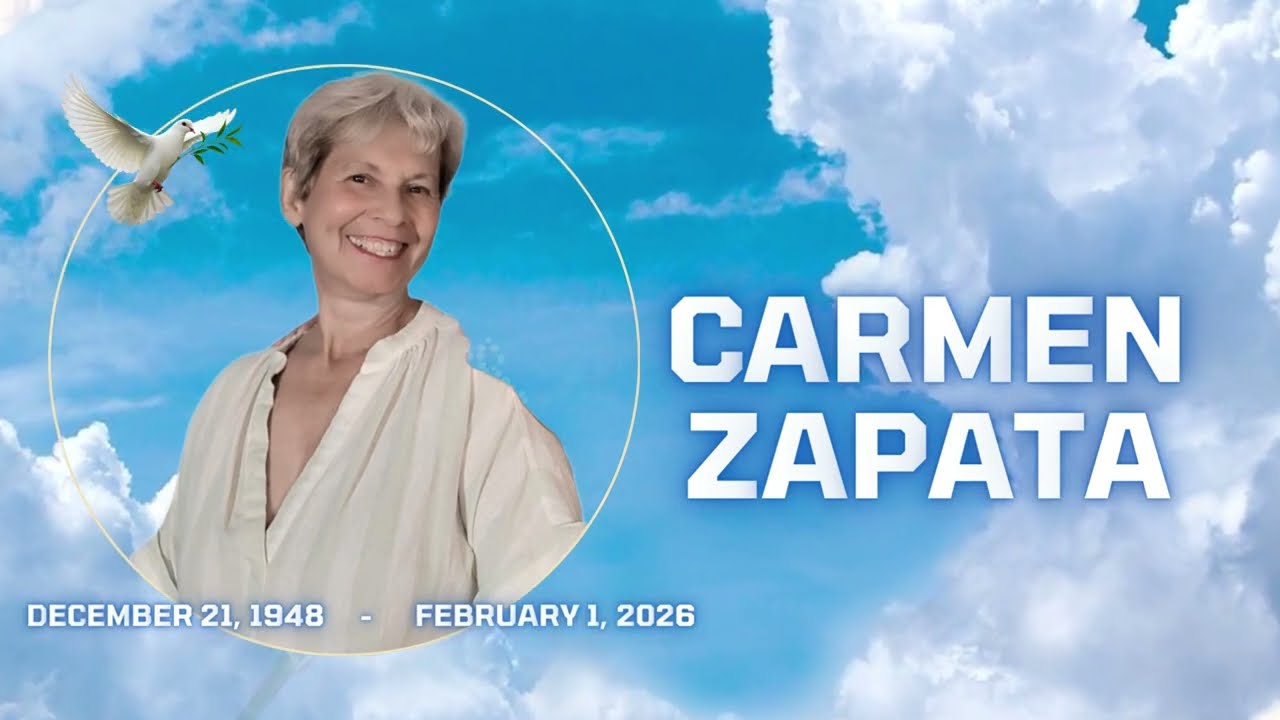 CARMEN ZAPATA MEMORIAL SERVICE