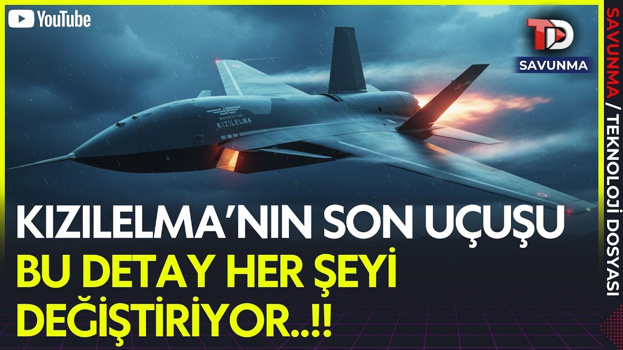 KIZILELMA'NIN YENİ TEKNOLOJİLERLE UÇUŞU TEKNİK ANALİZ- SAVUNMA SANAYİ