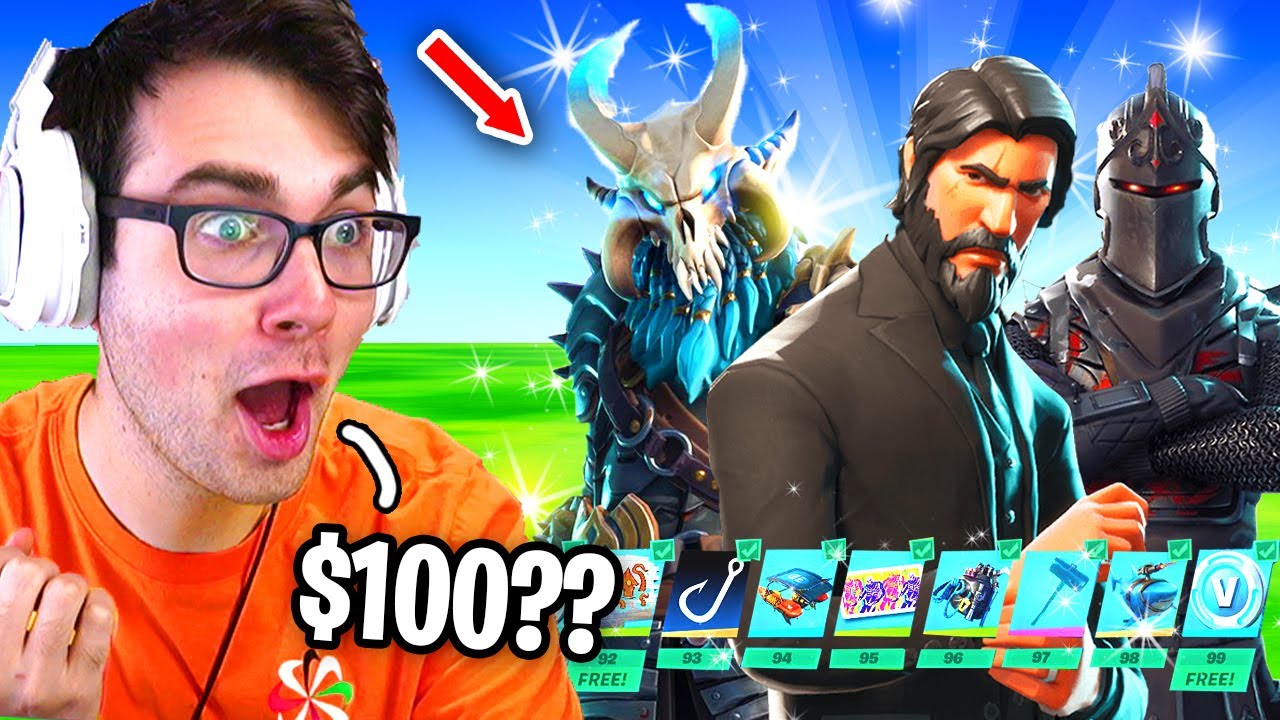 I Hosted a TIER 100 SKINS ONLY Tournament for $100 in Fortnite... (OG Skins)